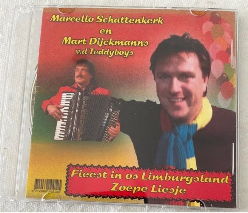 CD Marcello Schattekerk en Mart Dijckman, Ophalen of Verzenden, Zo goed als nieuw, Levenslied of Smartlap