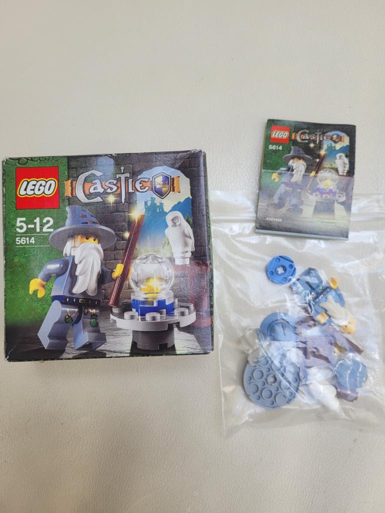 LEGO Castle 5614: Tovenaar met Kristallen Bol (5-12 jaar), Overige merken, Gebruikt, Onderdelen, Zelf te bouwen