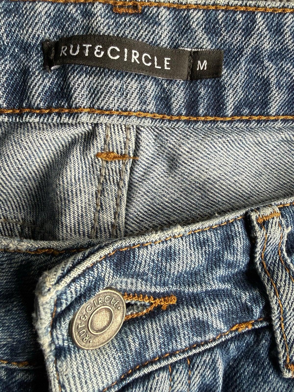 Rut&Circle blauwe jeans, maat M, Verzenden, Zo goed als nieuw, Blauw, W30 - W32 (confectie 38/40)
