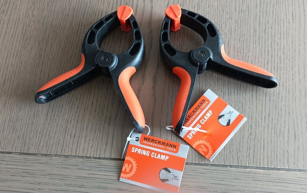 Nieuwe Werckmann Spring Clamps (2 stuks), Ophalen of Verzenden, Nieuw, Klem