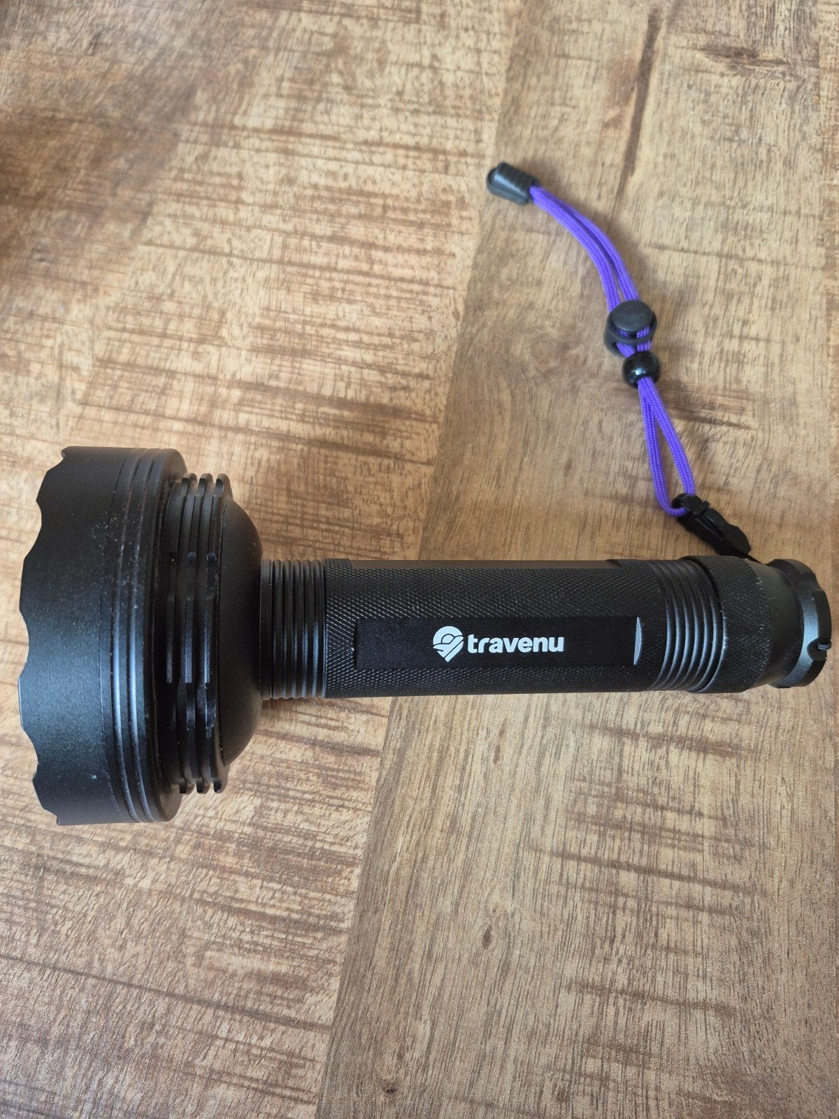 travenu xxl uv blacklight zaklamp, Ophalen of Verzenden, Zo goed als nieuw, Batterij