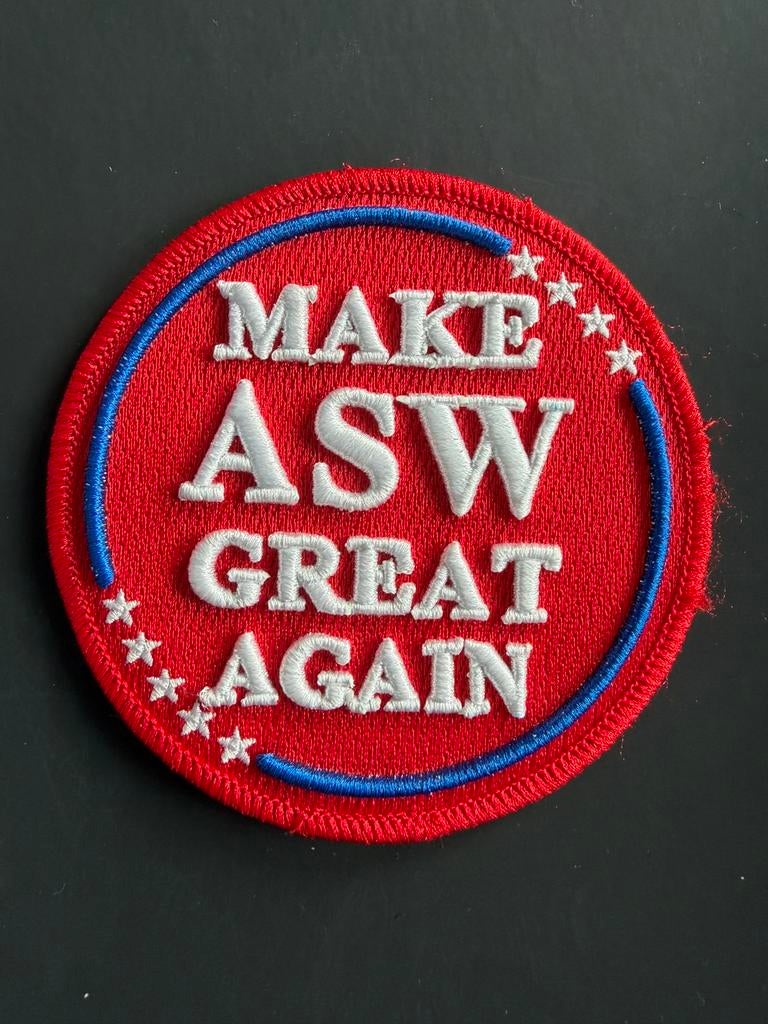 Make asw great again patch 860 sqn nh90 Rnalf, Verzamelen, Ophalen of Verzenden, Luchtmacht, Nederland, Embleem of Badge