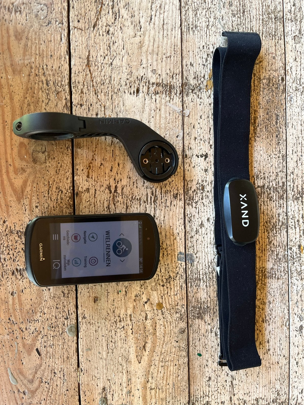 Garmin Edge 1030 Plus fietscomputer met accessoires, Fietsen en Brommers, Fietsaccessoires | Fietscomputers, Ophalen of Verzenden
