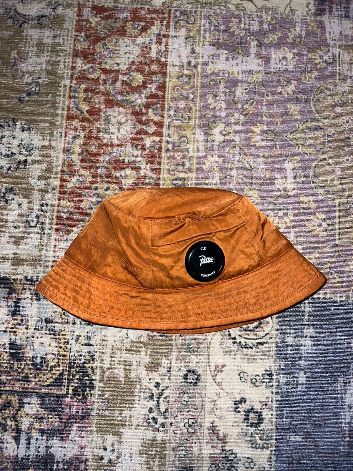 Patta x CP Company Lens Bucket Hat, Ophalen of Verzenden, Gebruikt, Jongen of Meisje, Hoed