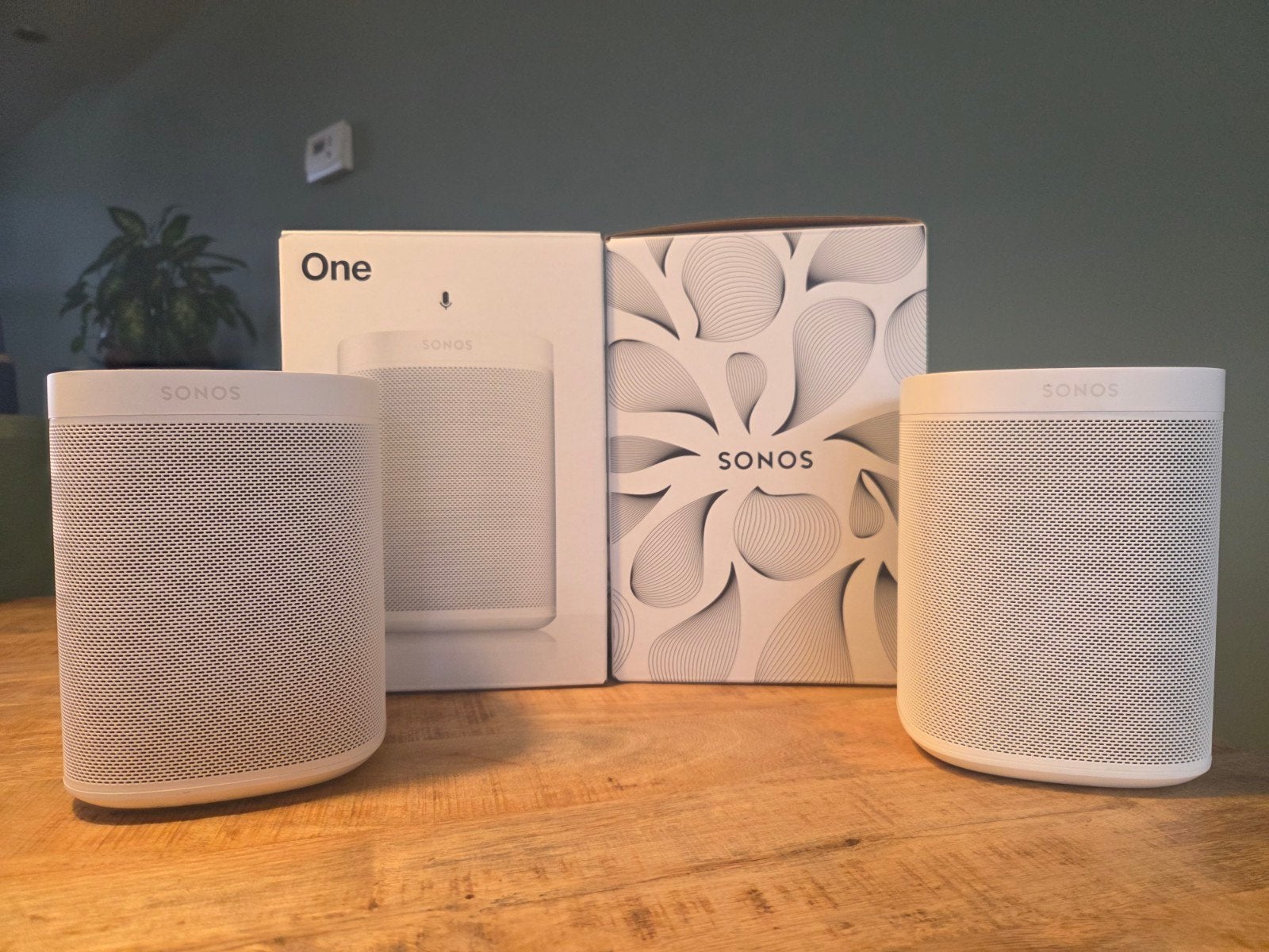 Sonos One (Gen 2) - Set van 2 slimme speakers