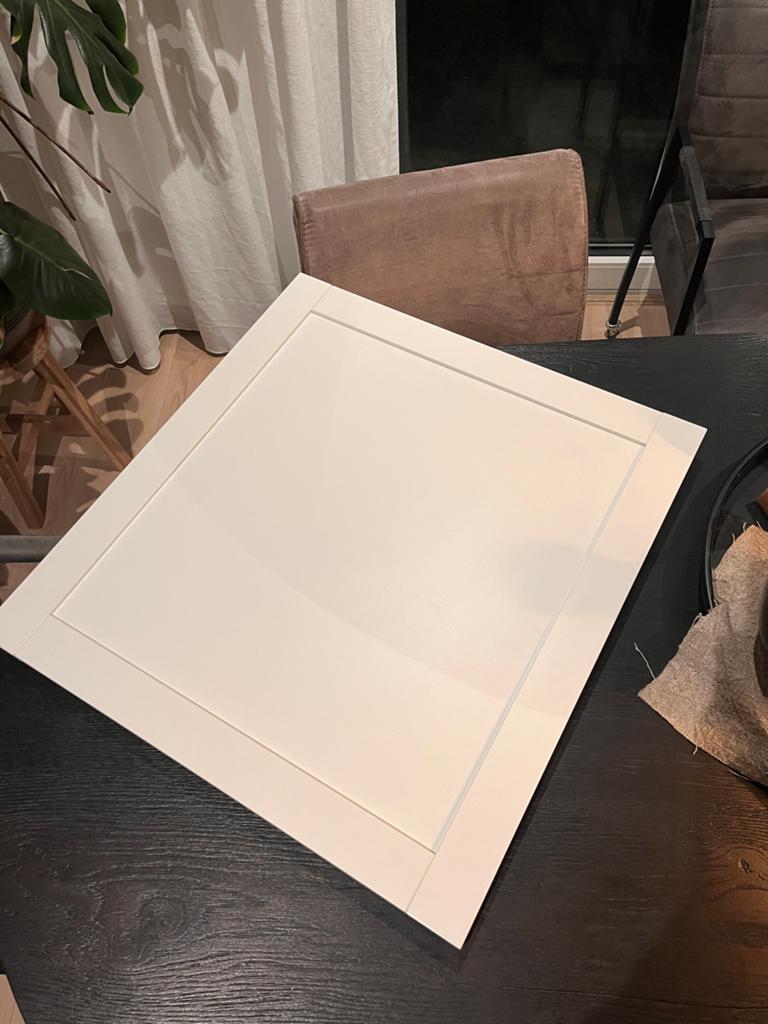 6 witte IKEA Besta Hanviken deurtjes voor kast, Ophalen, Overige materialen, Minder dan 50 cm, Gebruikt
