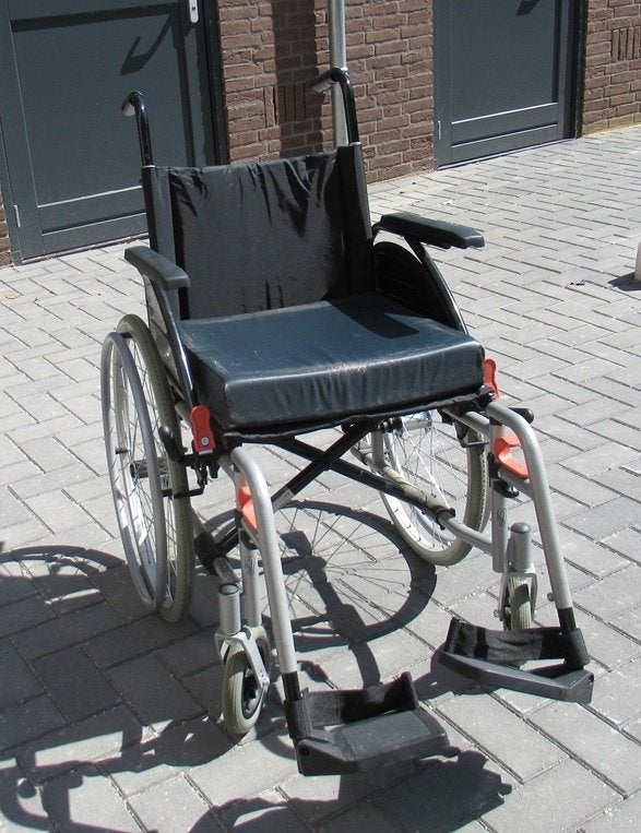 rolstoel, Diversen, Rolstoelen, Ophalen, Inklapbaar, Gebruikt, Duwrolstoel