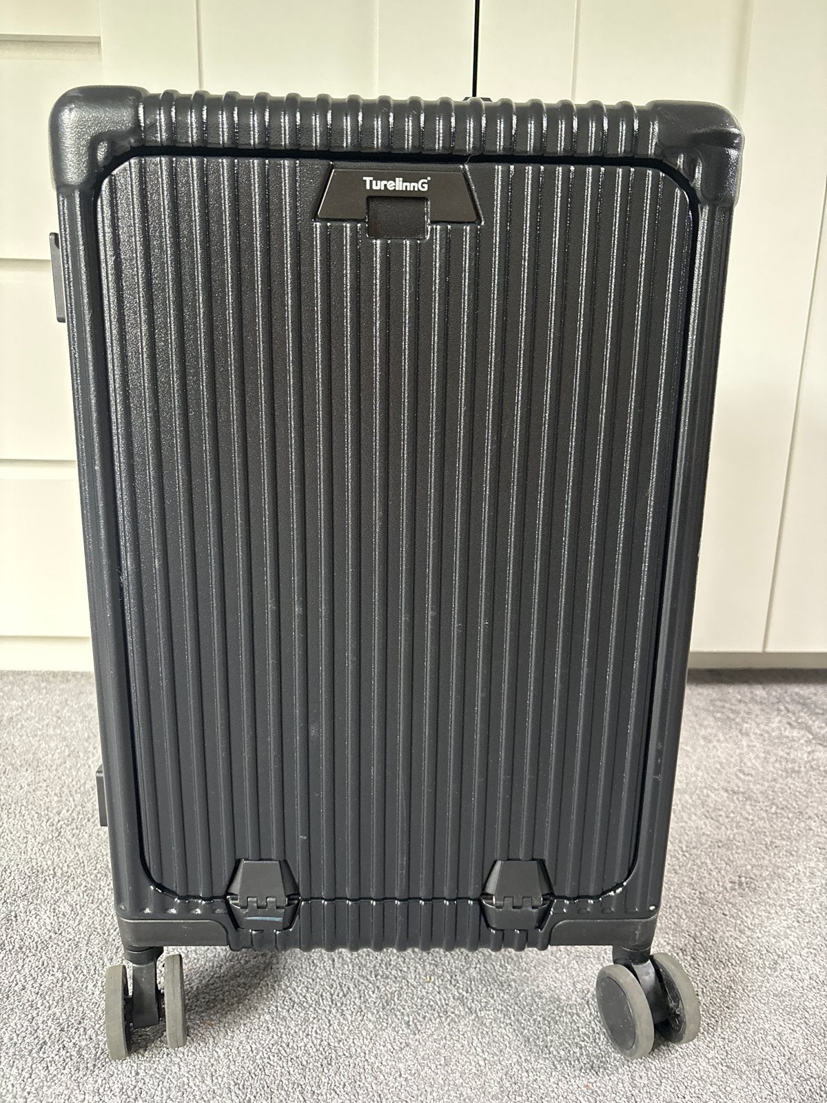 TurelinnG handbagage koffer - Compact en stijlvol, 40 tot 60 cm, 20 tot 30 cm, Zwart, Ophalen of Verzenden