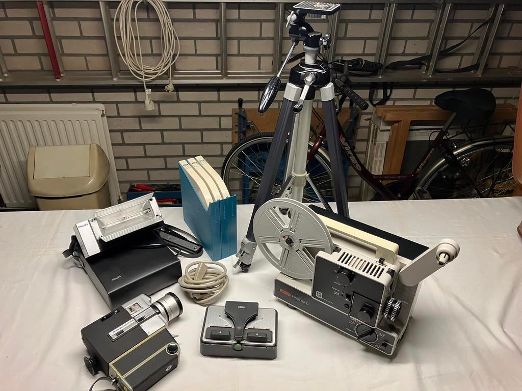 Complete vintage smalfilm set, Verzamelen, Ophalen of Verzenden, 1960 tot 1980, Projector