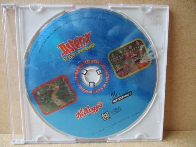 adv10881 asterix cd-rom 4, Ophalen, Asterix en Obelix, Gebruikt, Overige typen