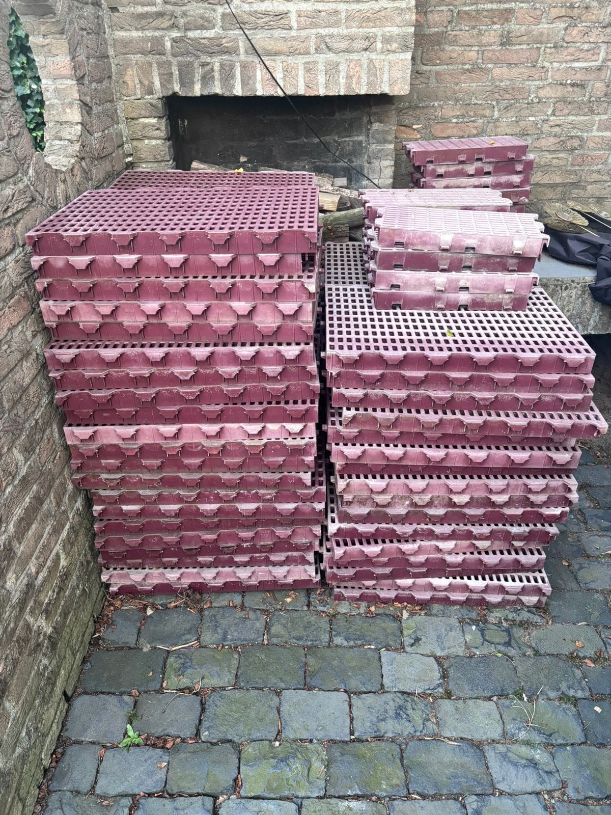 Kunststof vloer voor voortent, Caravans en Kamperen, Ophalen, Gebruikt
