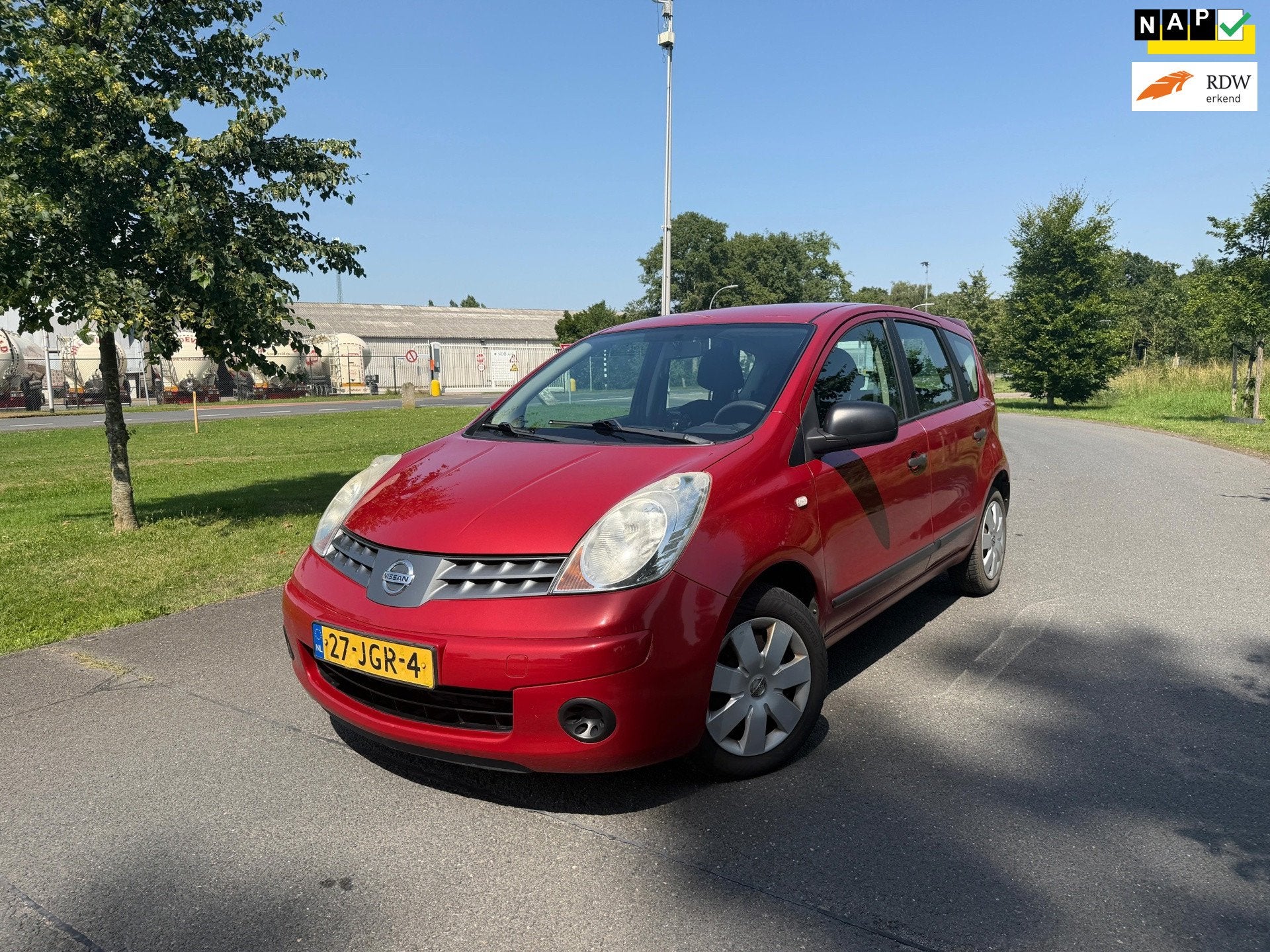 Nissan Note 1.4 Visia, NAP, trekhaak., Voorwielaandrijving, Stof, Gebruikt, 4 cilinders