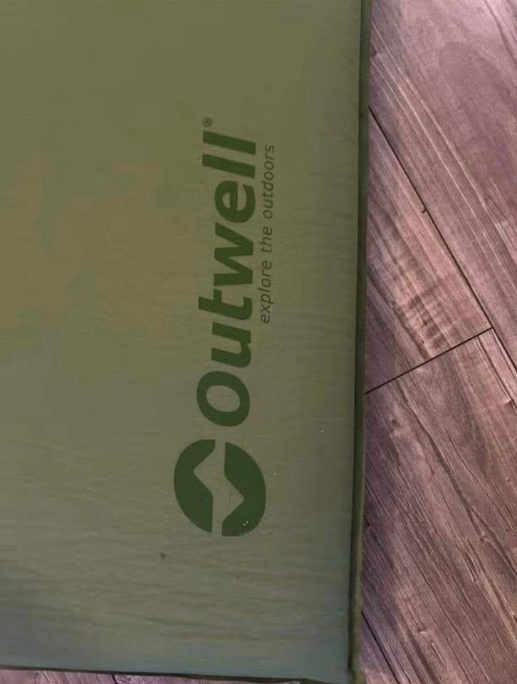 2x outwell zelf opblaasbare slaapmat incl zachte hoes, Ophalen, Zo goed als nieuw, 1-persoons