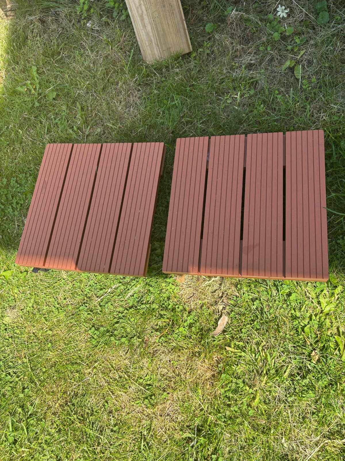 2x Plantenroller met wielen - Terracotta Composiet, Ophalen of Verzenden, Nieuw, Composiet