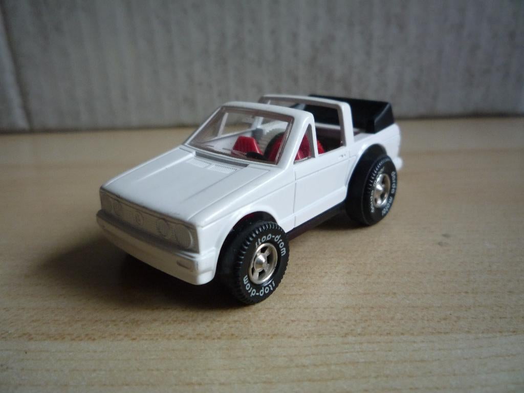 VW Volkswagen Golf 1 Cabrio wit Darda made in Germany, Kinderen en Baby's, Speelgoed | Racebanen, Overige merken, Onderdelen, Opwindmechanisme