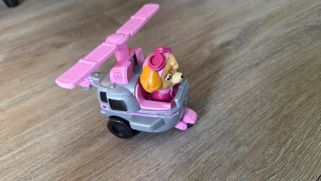 Paw Patrol Skye, Ophalen, Gebruikt