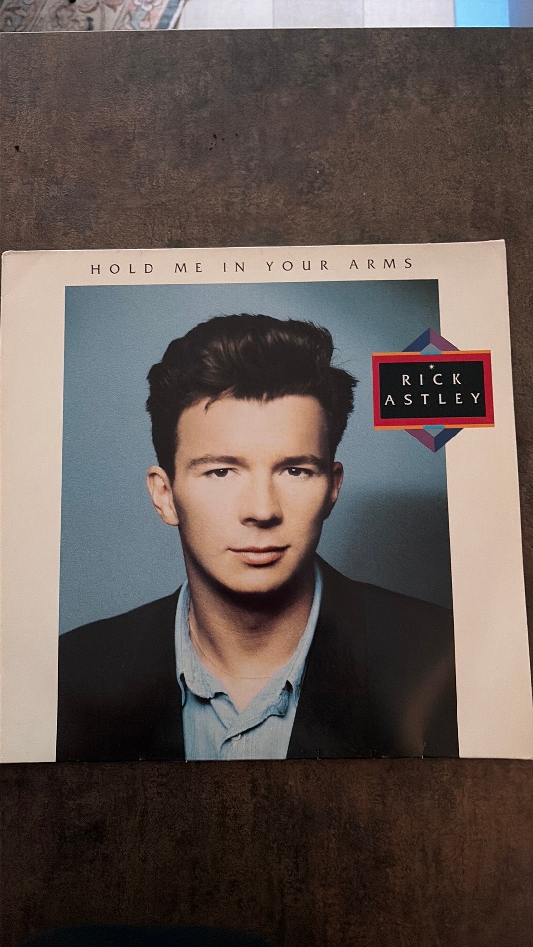 Rick Astley - Hold Me In Your Arms LP (1988), Ophalen of Verzenden, 1980 - 1989, Gebruikt, 12 inch