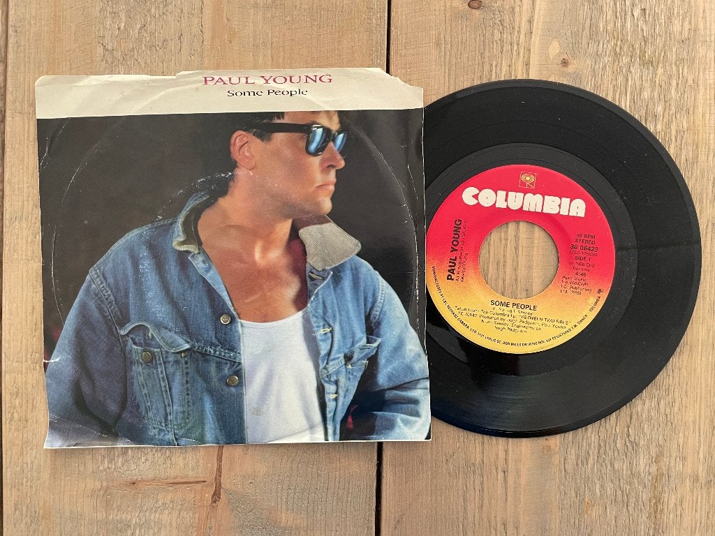 VINYL SINGLE Paul Young - Some People, Gebruikt, 7 inch, Ophalen of Verzenden, Pop