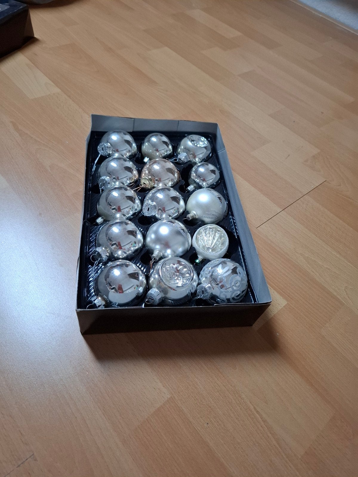 set oude kerstballen, Diversen, Ophalen, Gebruikt