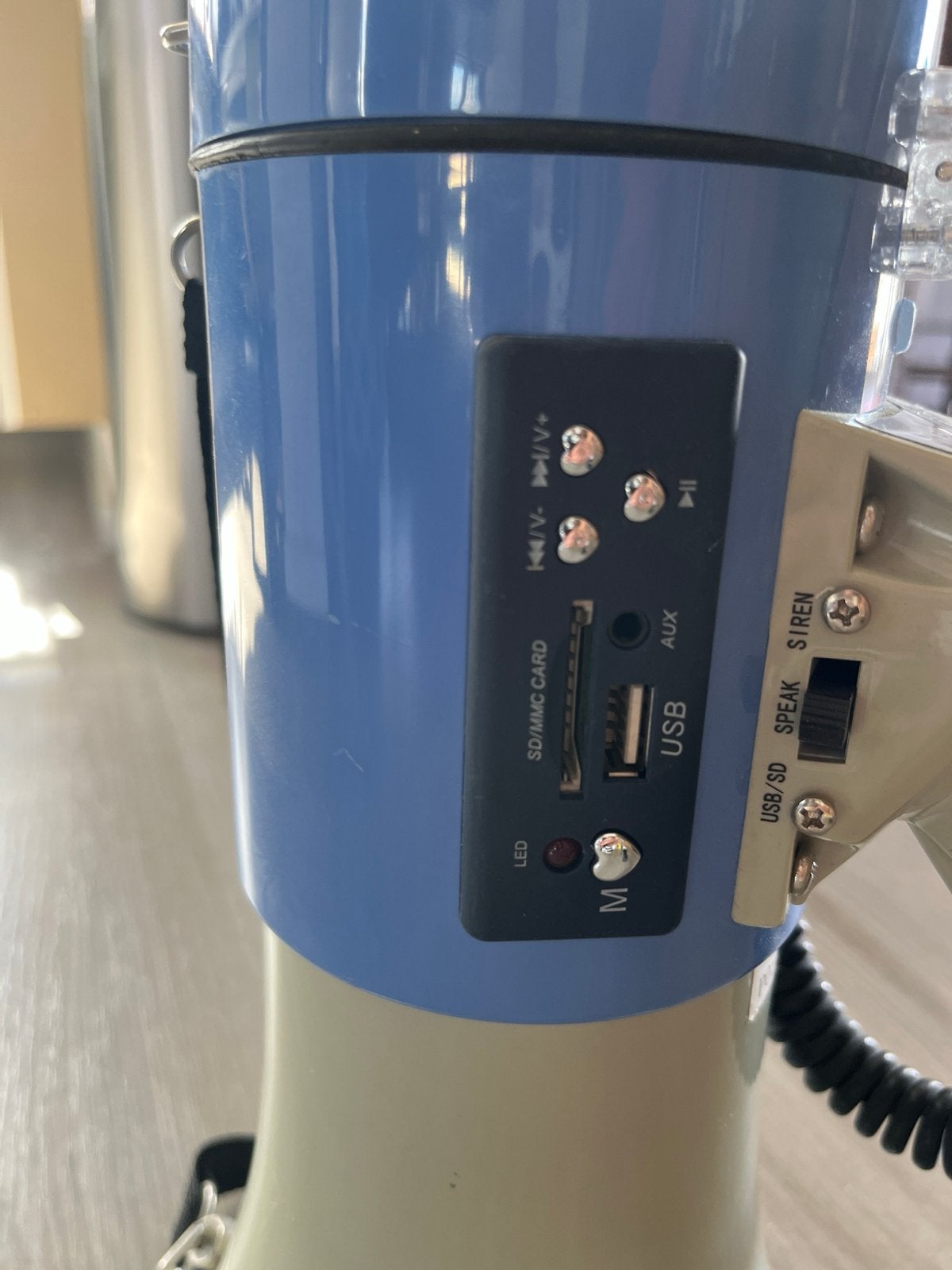 Megaphone met USB/SD/AUX en sirene functie, Ophalen, Gebruikt, Overige typen