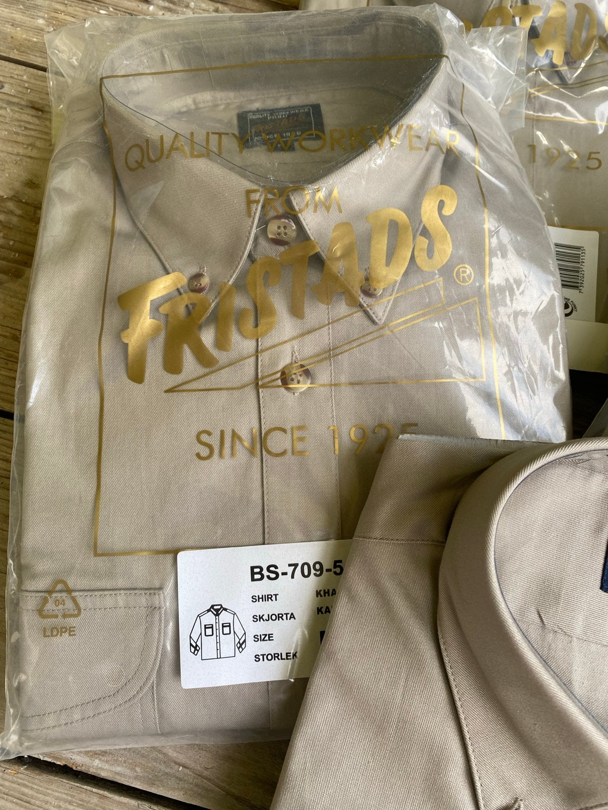 Nieuwe Fristads Werkblouse - Kaki - Diverse maten, Ophalen, Nieuw, Overige kleuren