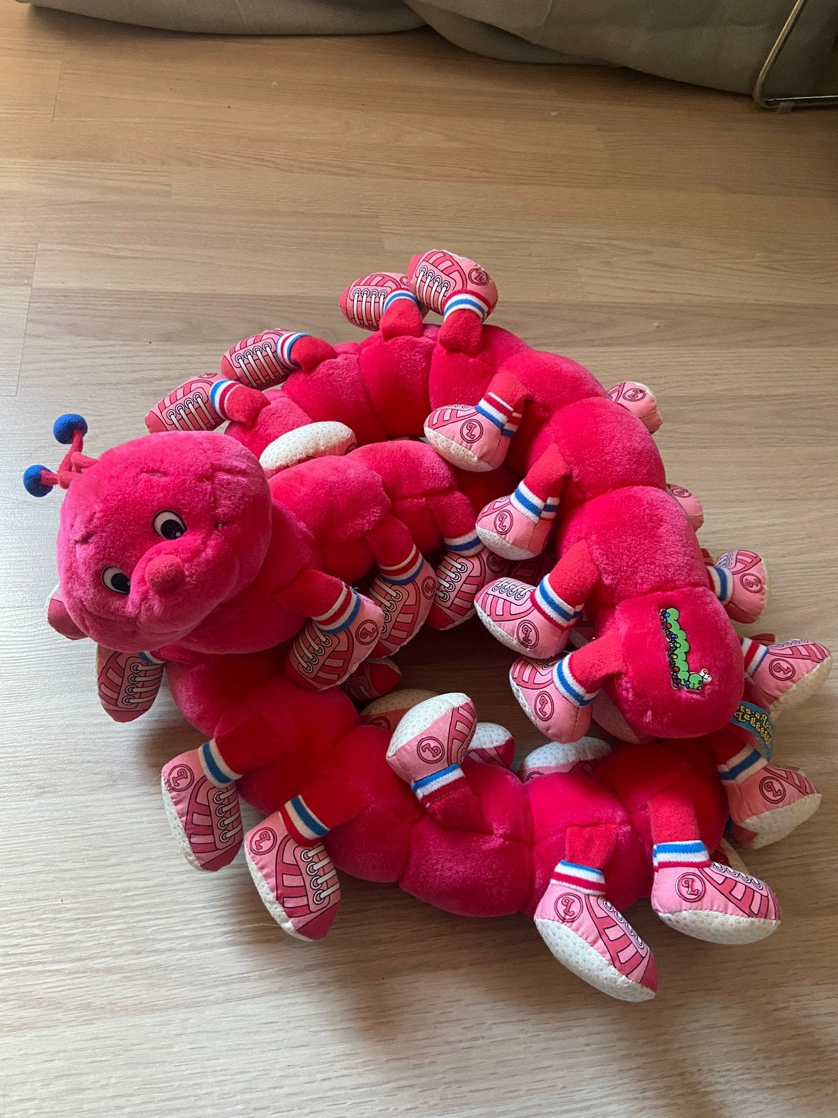 Vintage 90s Lots-A-Lots-A Leggggggs Knuffel, Overige merken, Met geluid, Overige typen, Zo goed als nieuw