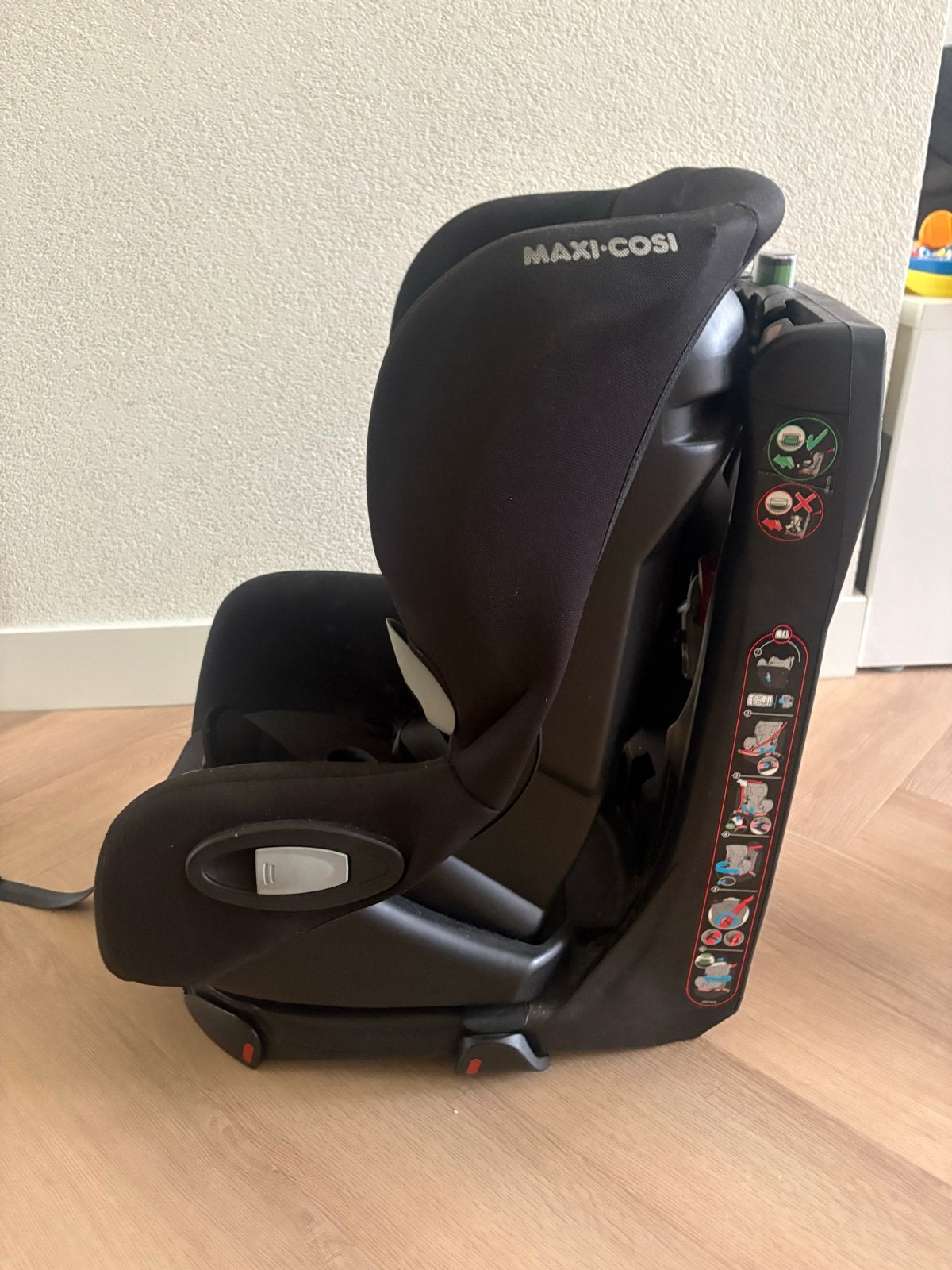 Maxi-Cosi autostoel - Zwart, gebruikt, 9 t/m 18 kg, Maxi-Cosi, Gebruikt, Autogordel