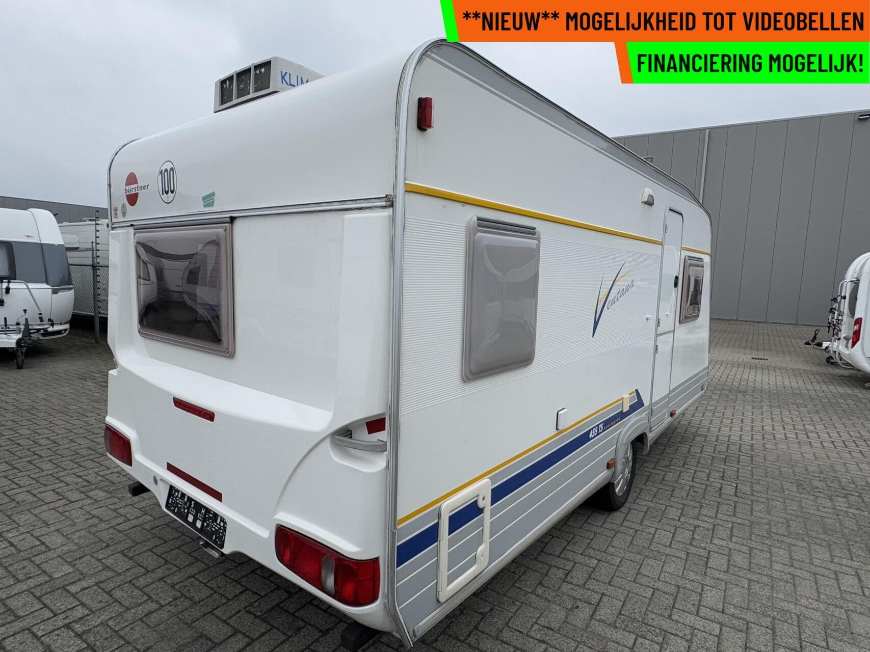 Buerstner VENTANA 455 TS AVANTGARDE, EP LEVEL, DAKAIRCO, Caravans en Kamperen, Hordeur, Bedrijf, Bürstner, 6 tot 7 meter