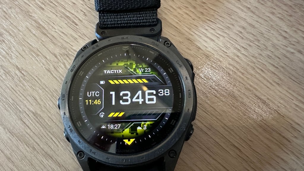 garmin tactix 8 amoled met applied balastics + luchthavens, Stappen, Zwart, Garmin, IOS
