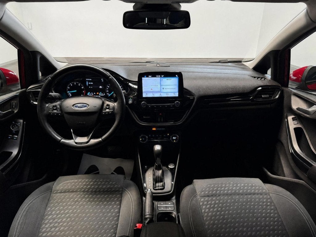Ford Fiesta 1.0 EcoBoost Titanium|VOL|CLIMA|AUTOMAAT|CARPLAY, Auto's, Ford, Stof, Gebruikt, 100 pk, 49 €/maand