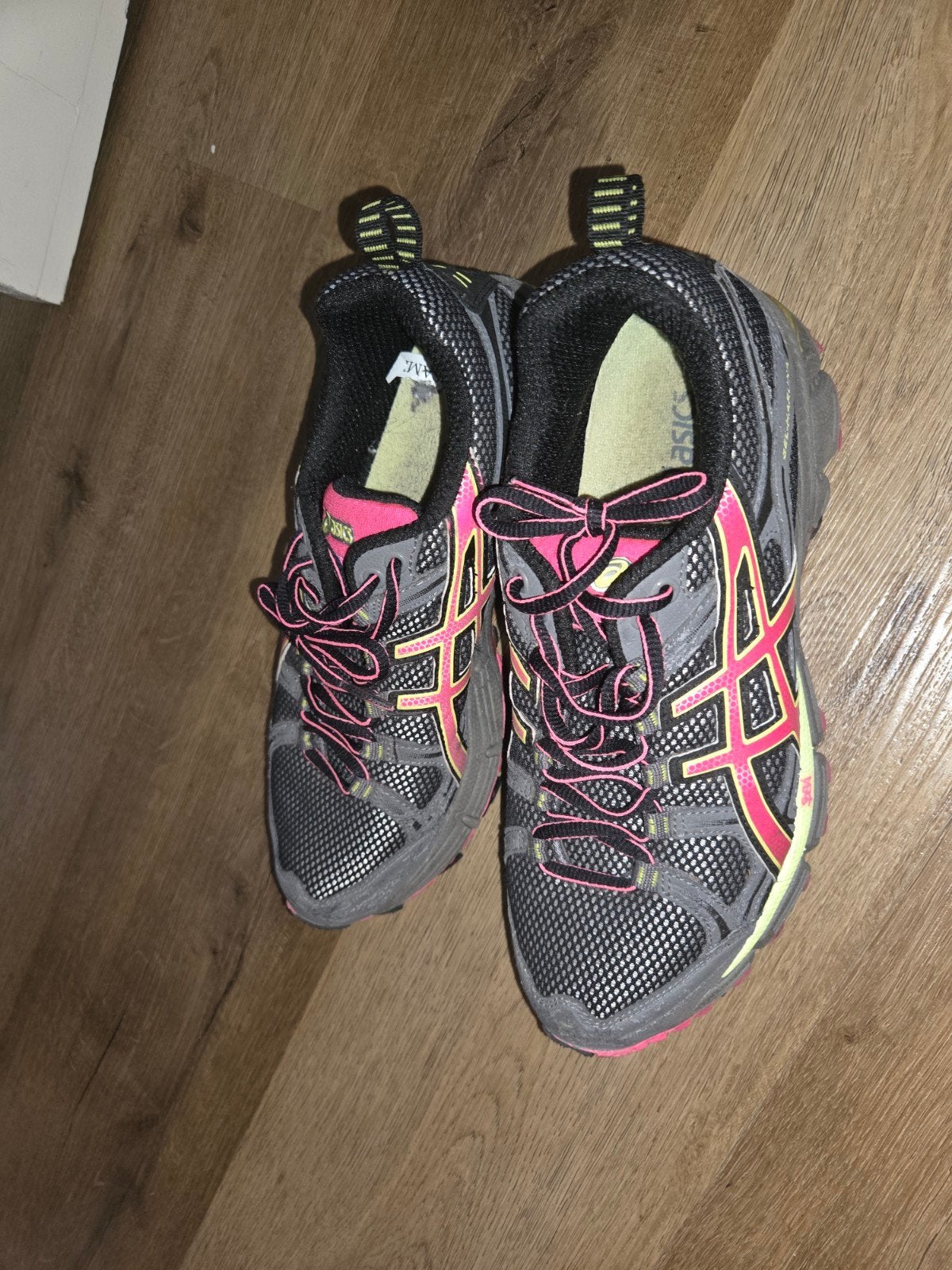 ASICS Hardloopschoenen Maat 38/39 - Grijs/Roze, Gebruikt, Hardloopschoenen, Ophalen of Verzenden, Hardlopen