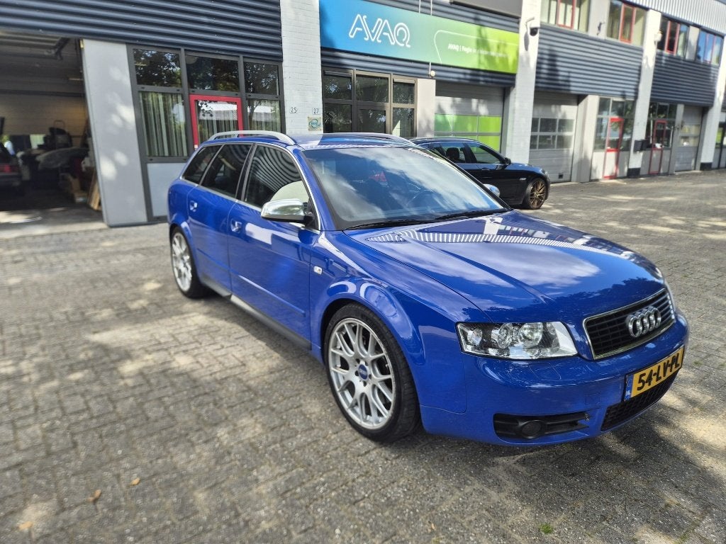 Audi S4 4.2 Avant Quattro V8 253KW 2003 Blauw, Ophalen, 4200 cc, Blauw, Stationwagon