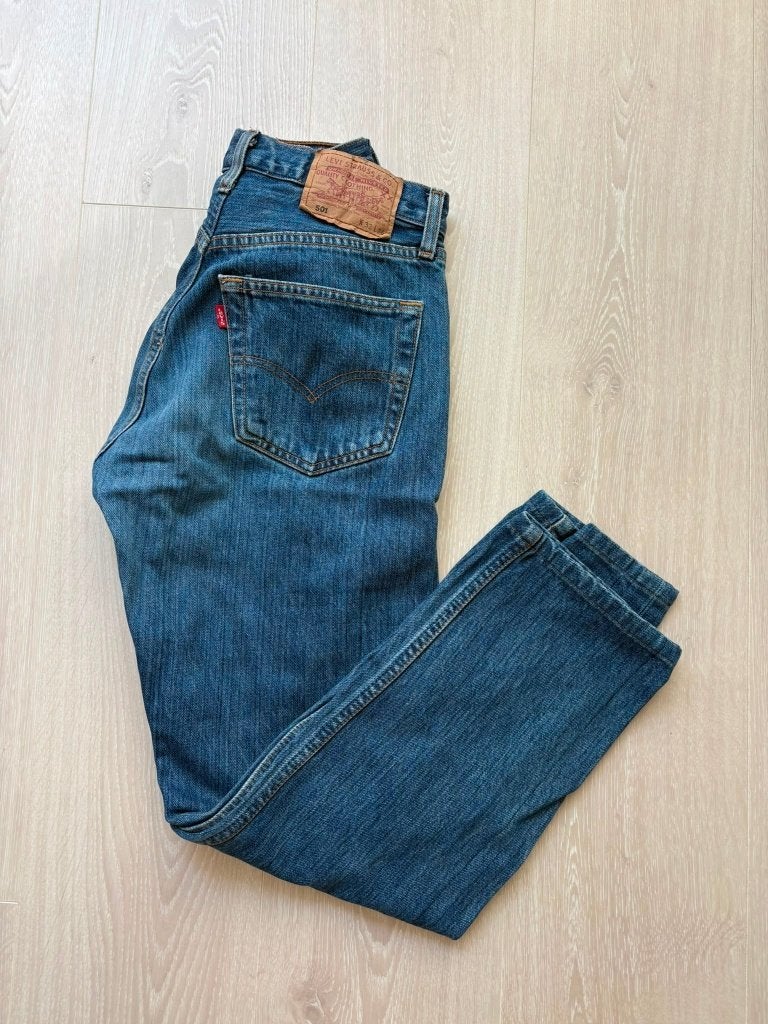 Levi's 501 Spijkerbroek W32L36, Blauw, ., Ophalen of Verzenden, Zo goed als nieuw