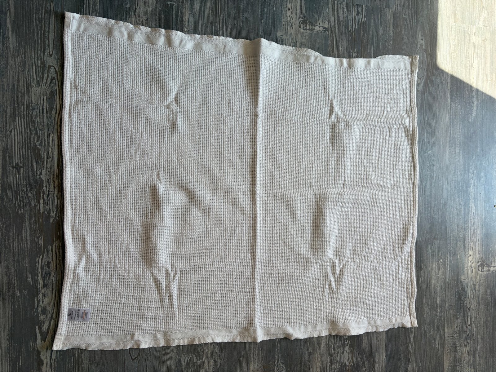 Kruidvat baby deken nieuw 80x100 cm, Nieuw, Ademend, Wit, Deken