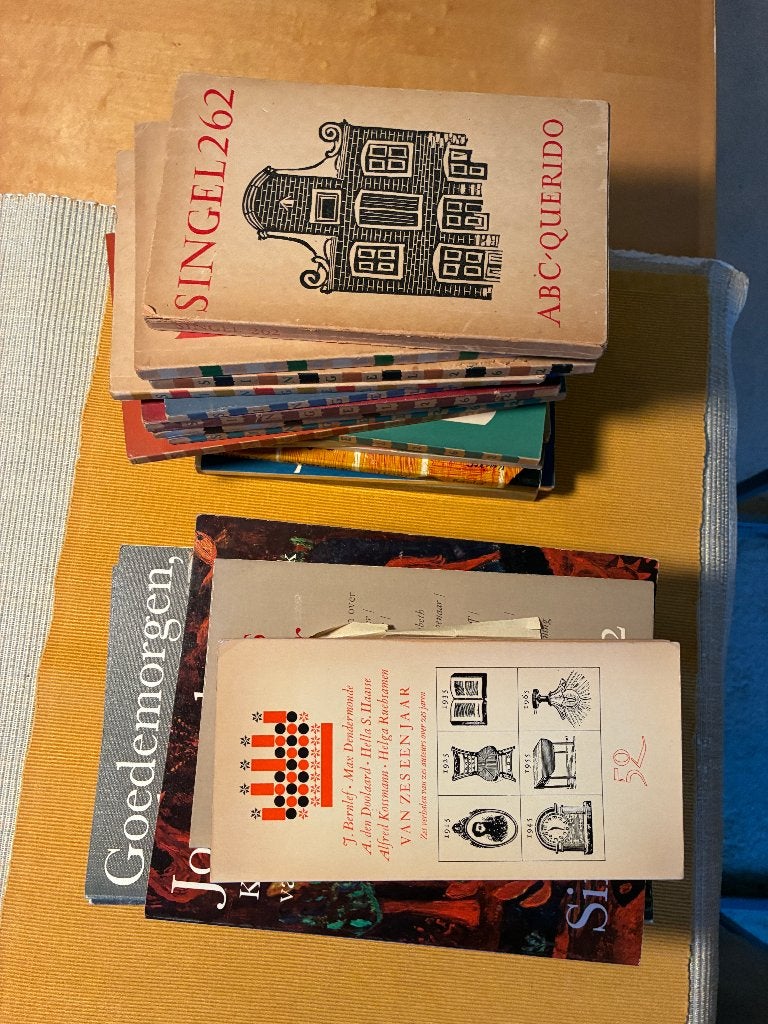 Singel 262 Jaarboekjes, Boeken, Ophalen, Gelezen, Diverse auteurs
