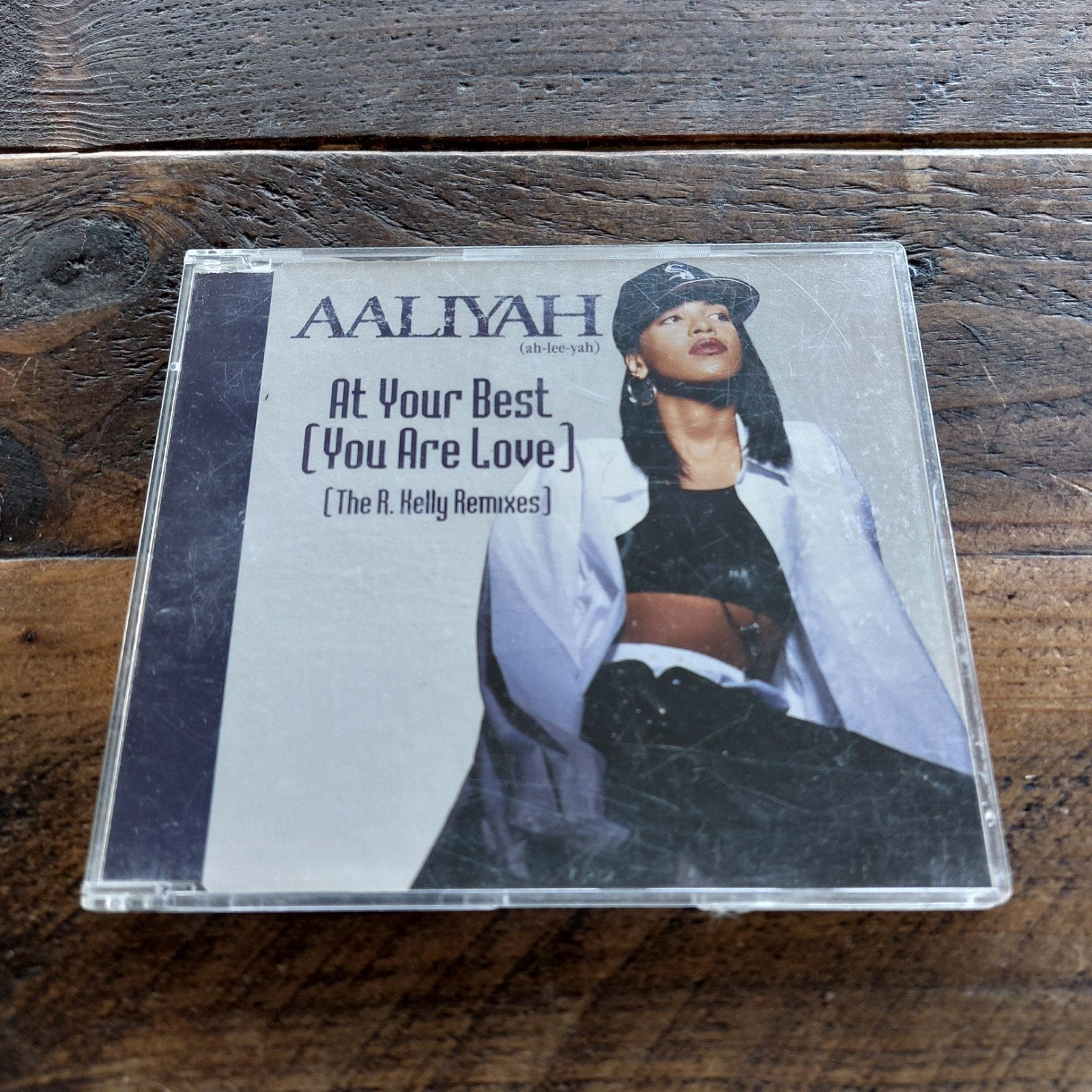 CD single Aaliyah: At Your Best (The R. Kelly remixes), Ophalen of Verzenden, Gebruikt, R&B en Soul