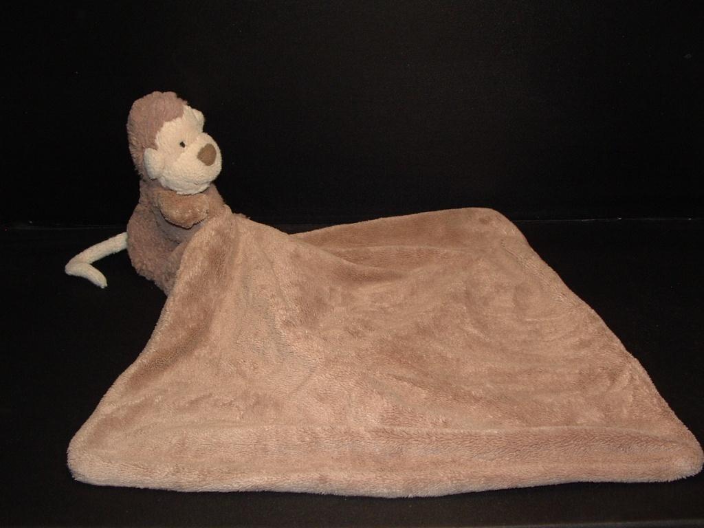 JELLYCAT LONDON AAP BASHFUL MONKEY SOOTHER, Verzenden, Nieuw, Overige typen