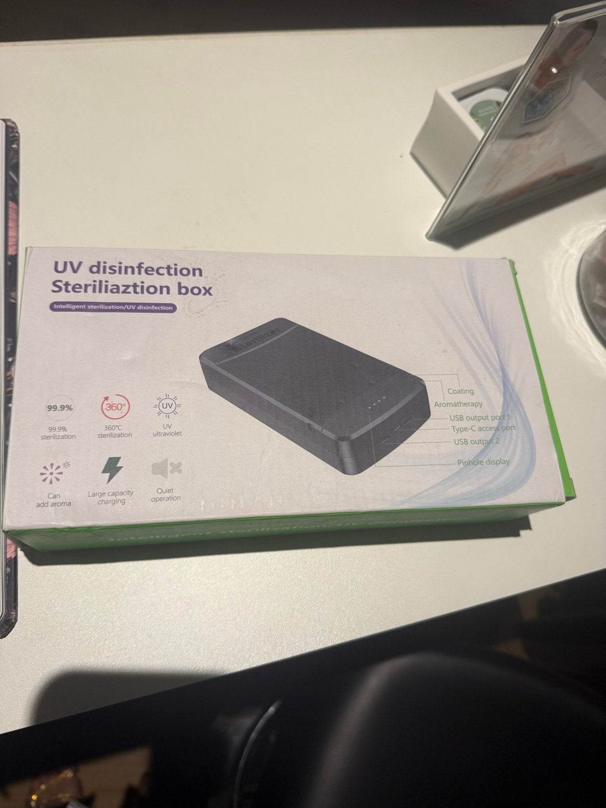 UV Desinfectie Sterilisatie Box met Aromatherapie, Ophalen of Verzenden, Nieuw