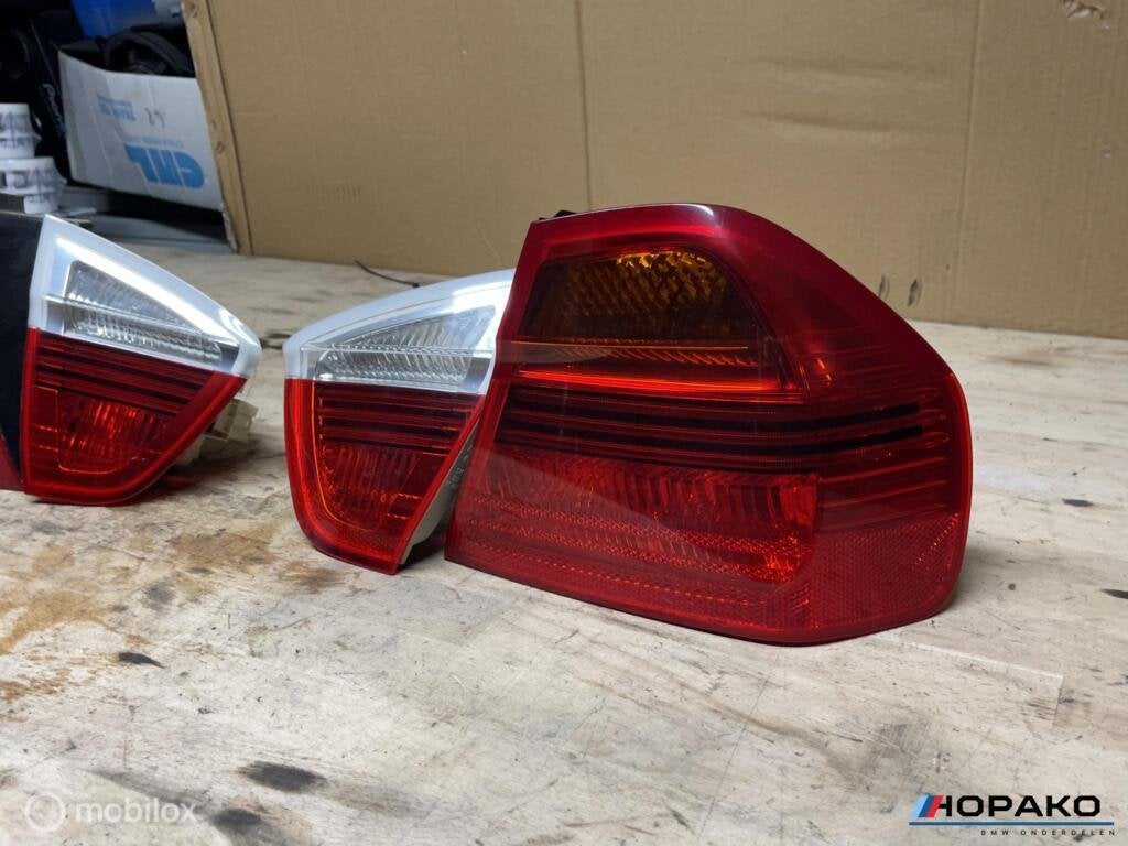 Achterlichten set BMW 3 serie E90 sedan, Gebruikt, Einsteinlaan 5 rijswijk, Bmw, Ophalen of Verzenden