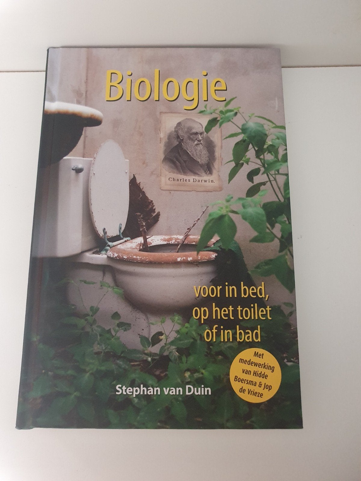 Biologie voor in bed, op het toilet of in bad - Hardcover, Boeken, Ophalen of Verzenden, Zo goed als nieuw, Stephan van Duin, Natuurwetenschap