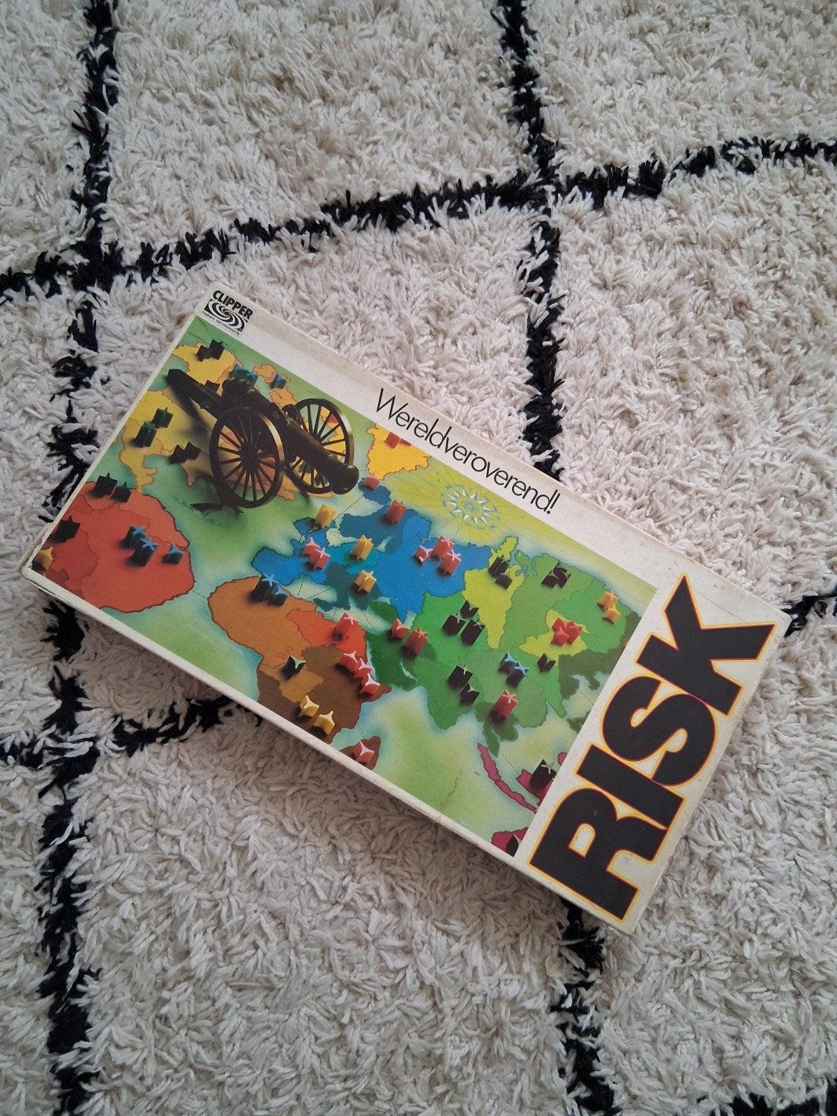 Risk Bordspel - Wereldveroverend! (Clipper), Hobby en Vrije tijd, Gezelschapsspellen | Bordspellen, Vijf spelers of meer, Ophalen of Verzenden
