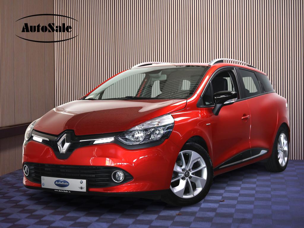 Renault Clio Estate 1.2 TCe Limited AUT 1eEIGNR! NAV DAB PDC, Auto's, Gebruikt, Zwart, 4 cilinders, Origineel Nederlands