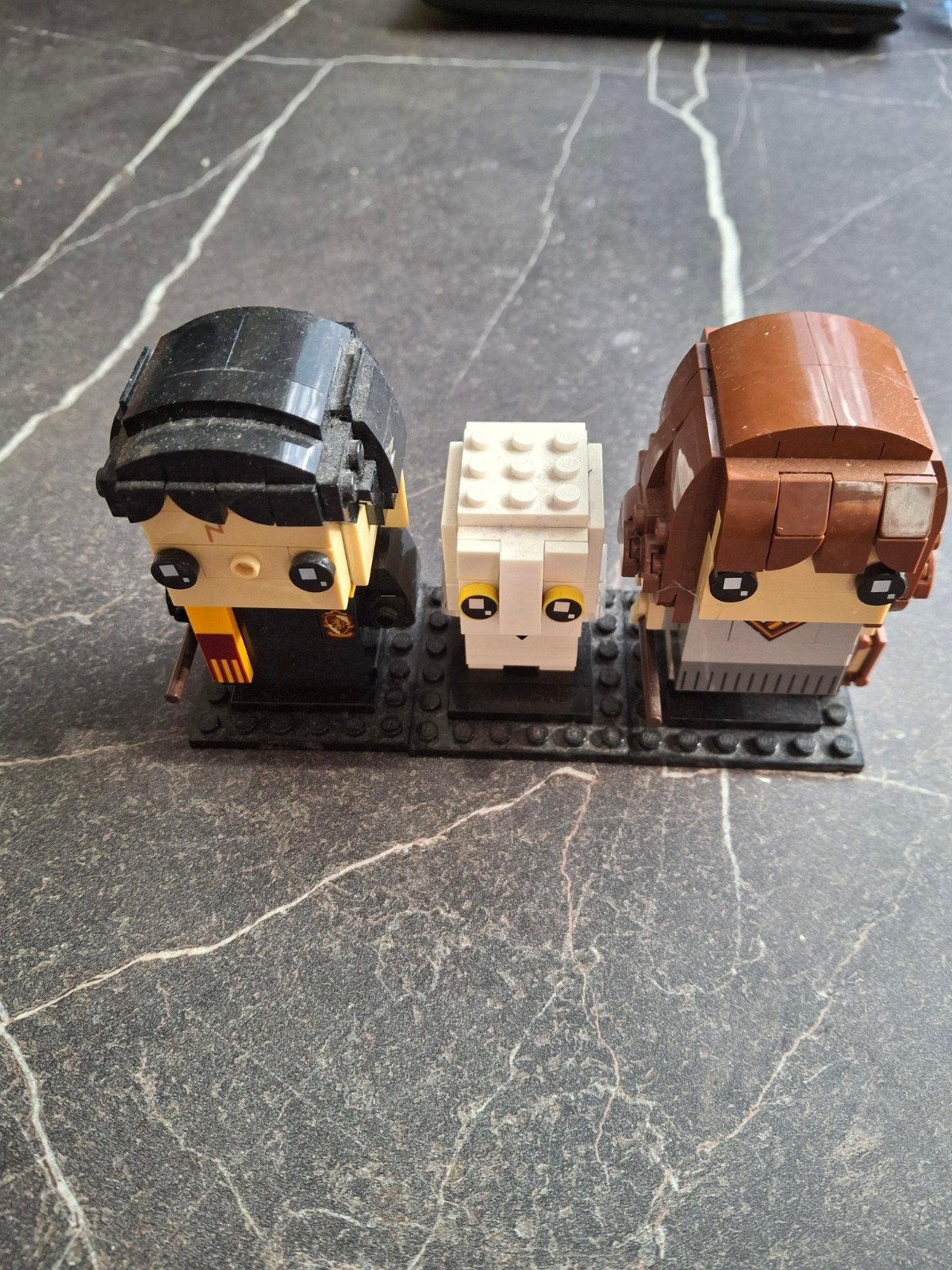 Lego BrickHeadz Harry Potter, Hermelien en Hedwig, Ophalen of Verzenden, Gebruikt, Overige merken