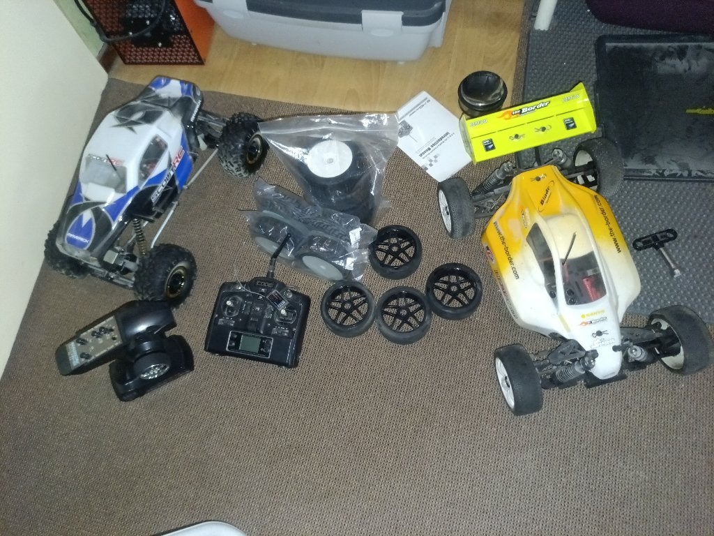 1:8 buggy en 1:10 rock crawler, Gebruikt, Auto offroad, Schaal 1:8, Ophalen