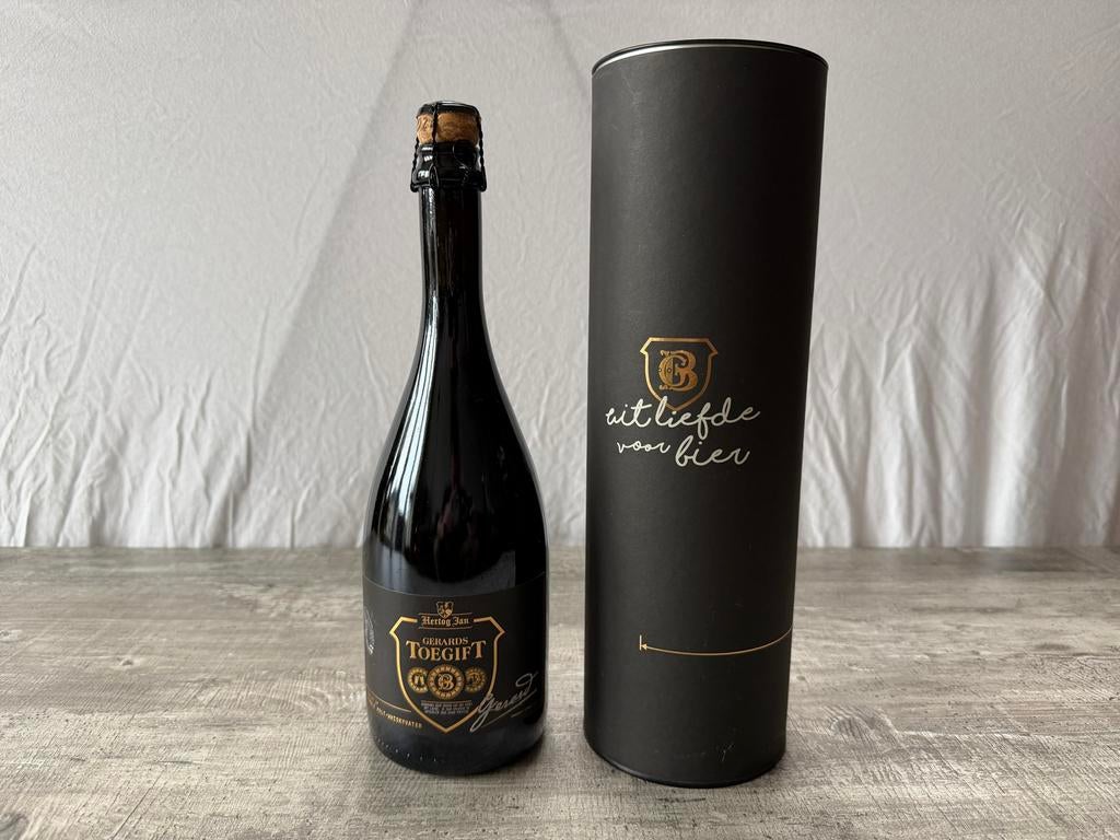 Hertog Jan Gerards Toegift - Exclusief Bier in Geschenkdoos, Verzamelen, Ophalen of Verzenden, Nieuw, Flesje(s), Hertog Jan