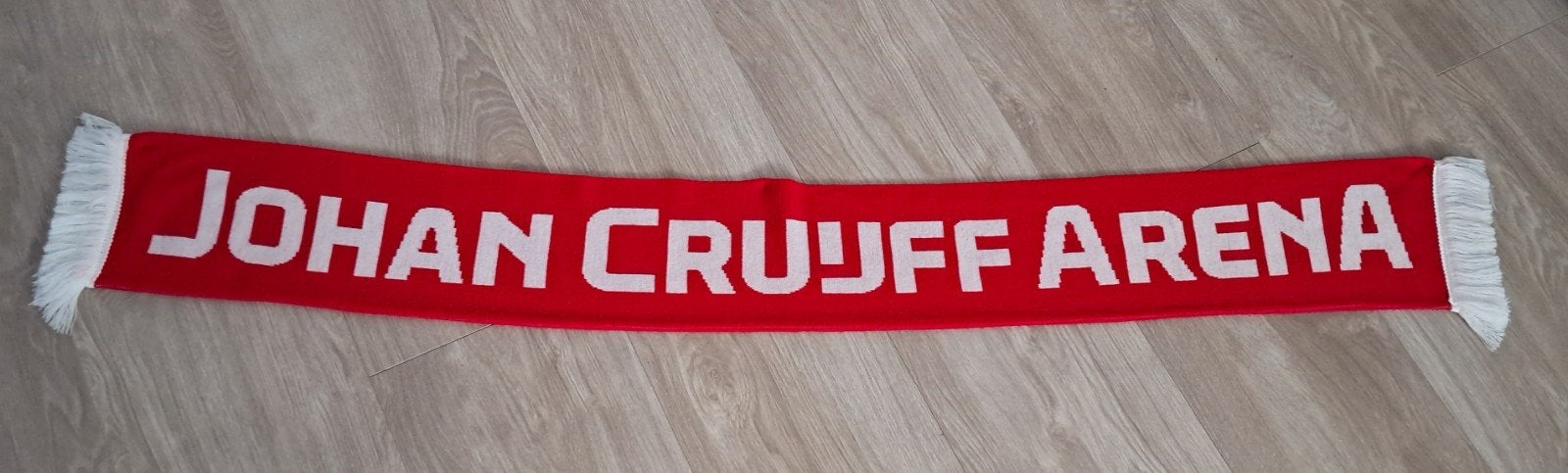 Sjaal Johan Cruijff Arena, Ophalen of Verzenden, Zo goed als nieuw, Ajax, Vaantje of Sjaal