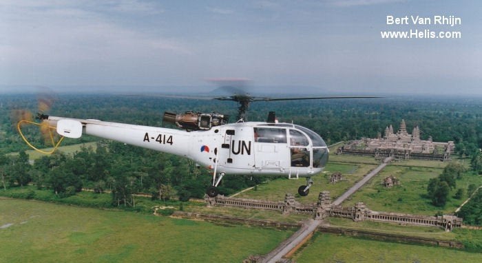 Alouette III NL decals (A-414) Heller 1/72, Overige merken, 1:72 tot 1:144, Helikopter, Nieuw