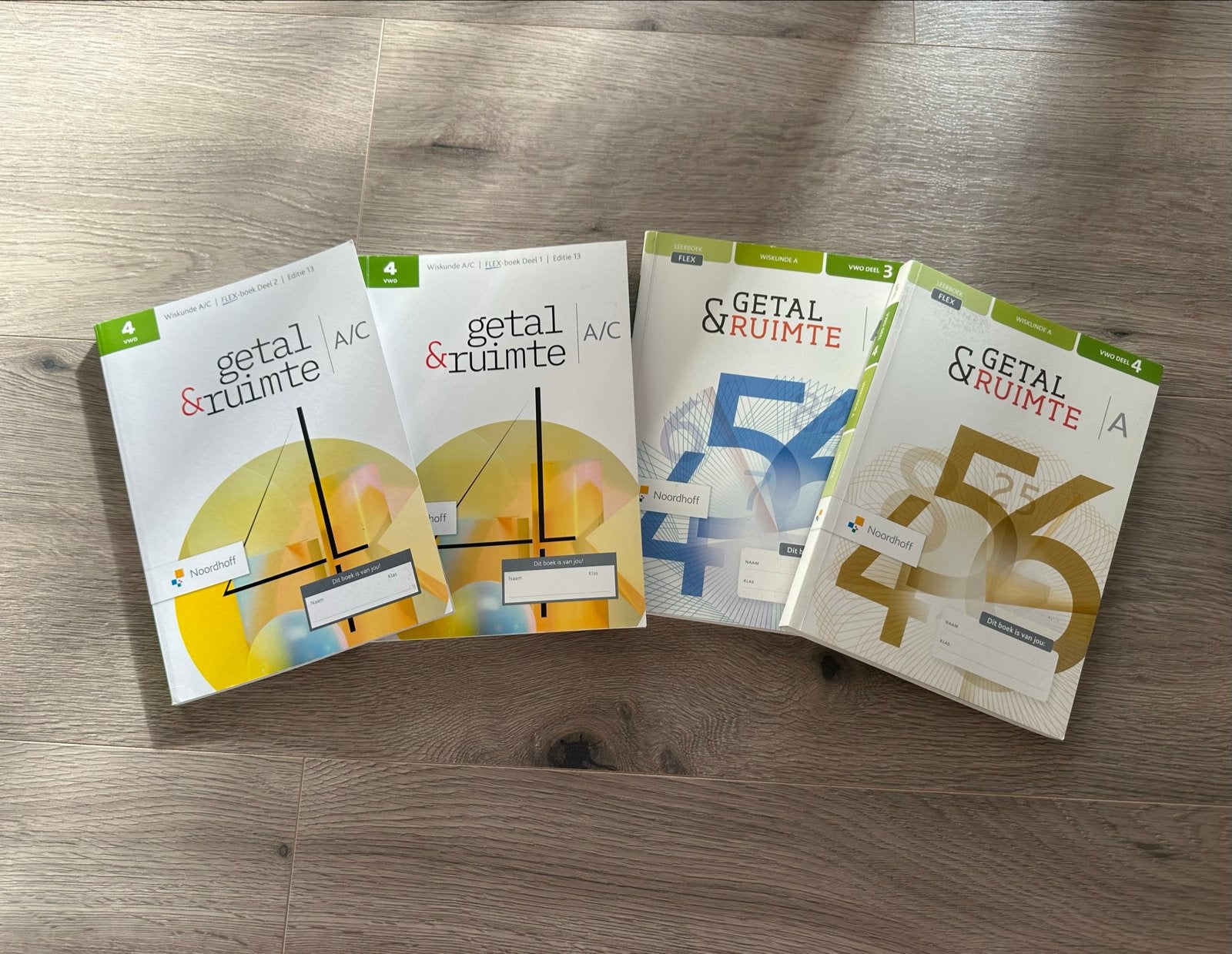 Getal & Ruimte Wiskunde A/C VWO Boeken, Ophalen of Verzenden, Gelezen, VWO, Wiskunde A