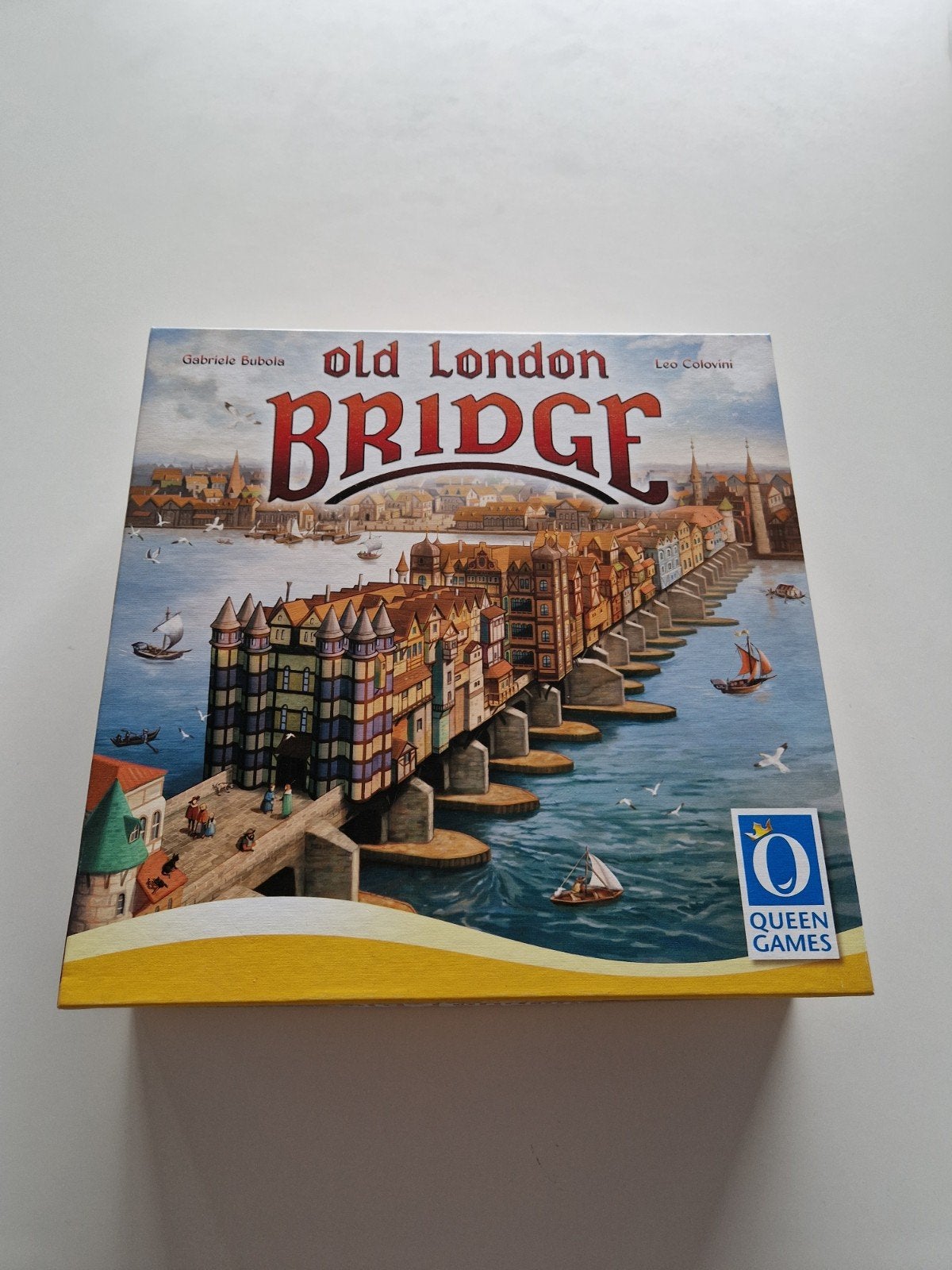Old London bridge bordspel, Ophalen