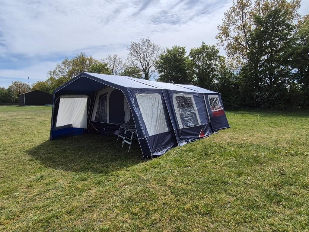 Nette complete Vouwwagen Jamet Arizona 2012, Caravans en Kamperen, Ophalen, Blauw, Aanwezig, Meer dan 6